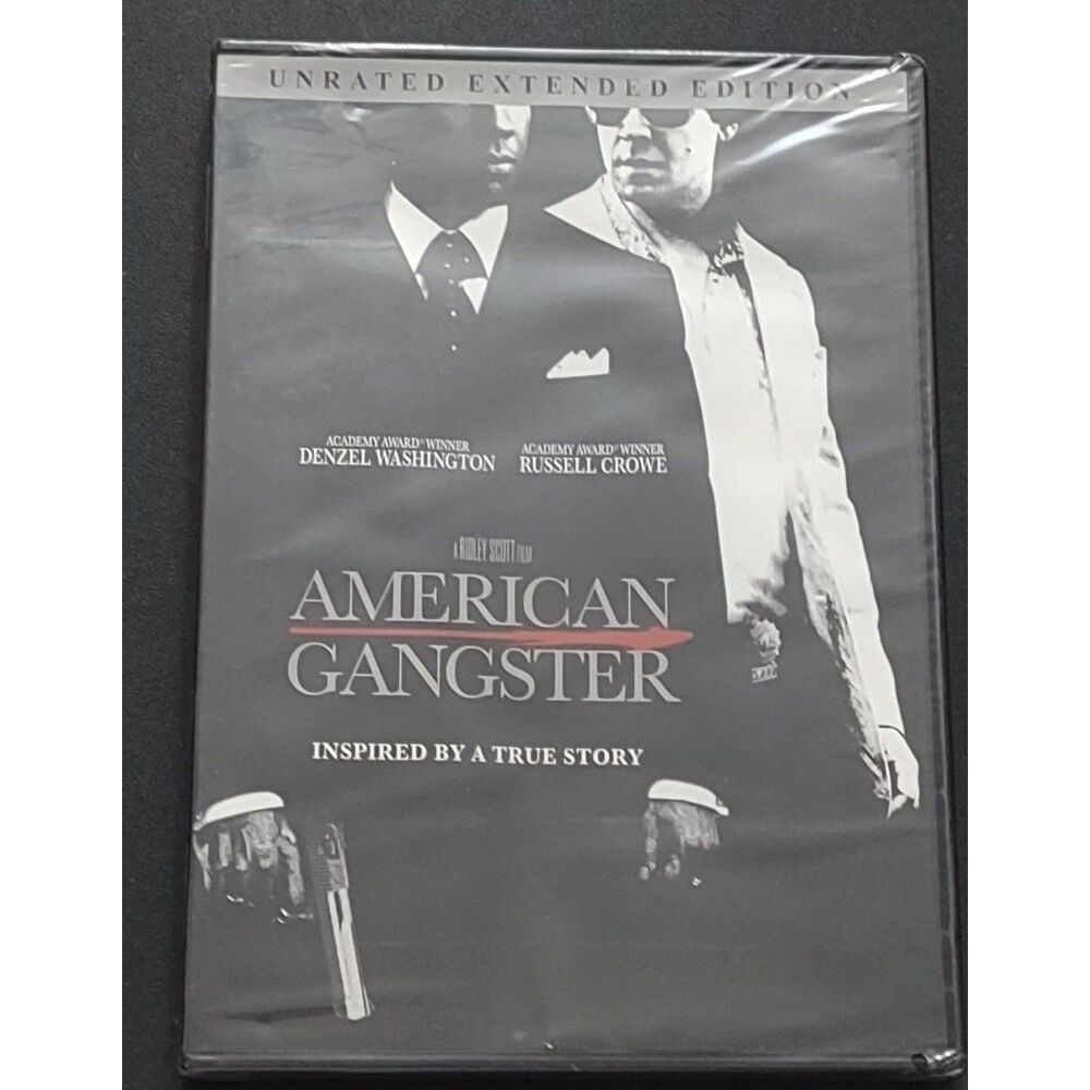 AMERICAN GANGSTER Unrated Extended Edition DVD Denzel Washington movie New